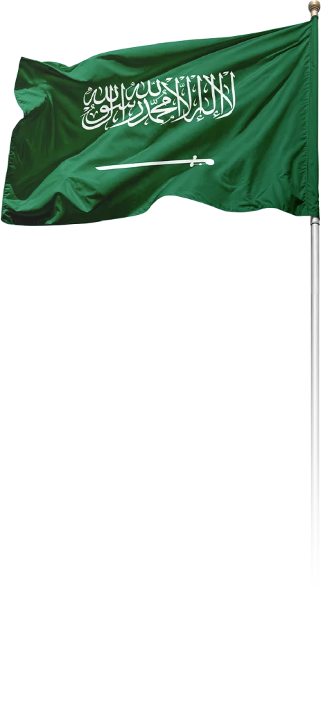 العلم السعودي