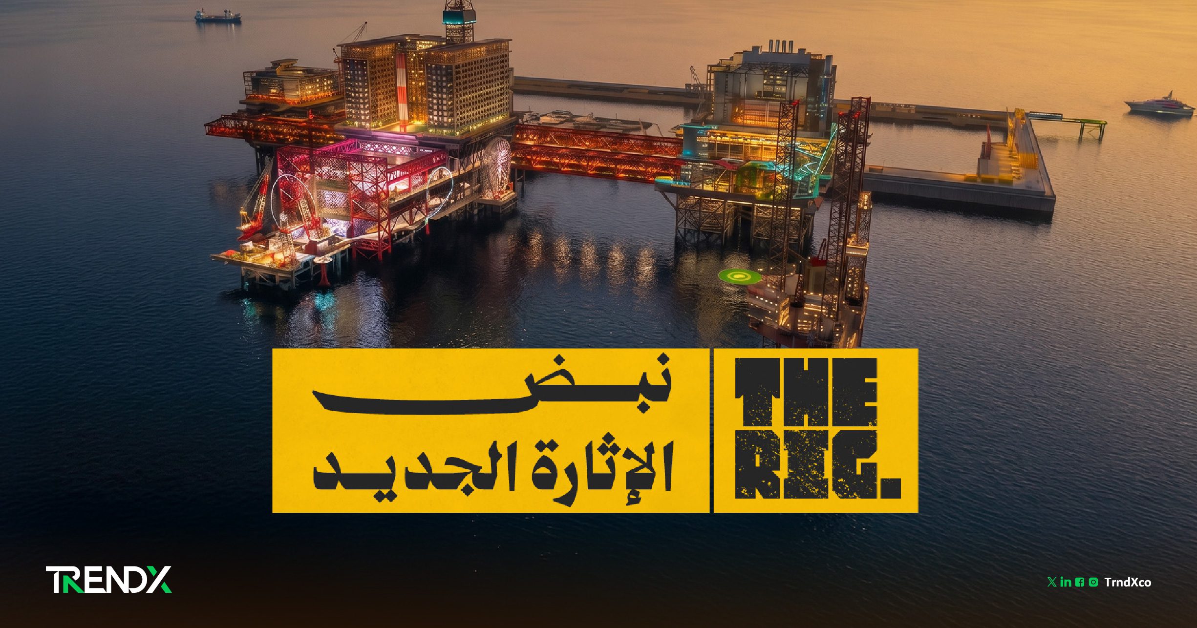 THE RIG.. منصات النفط تتحول إلى عاصمة عالمية للمغامرات البحرية