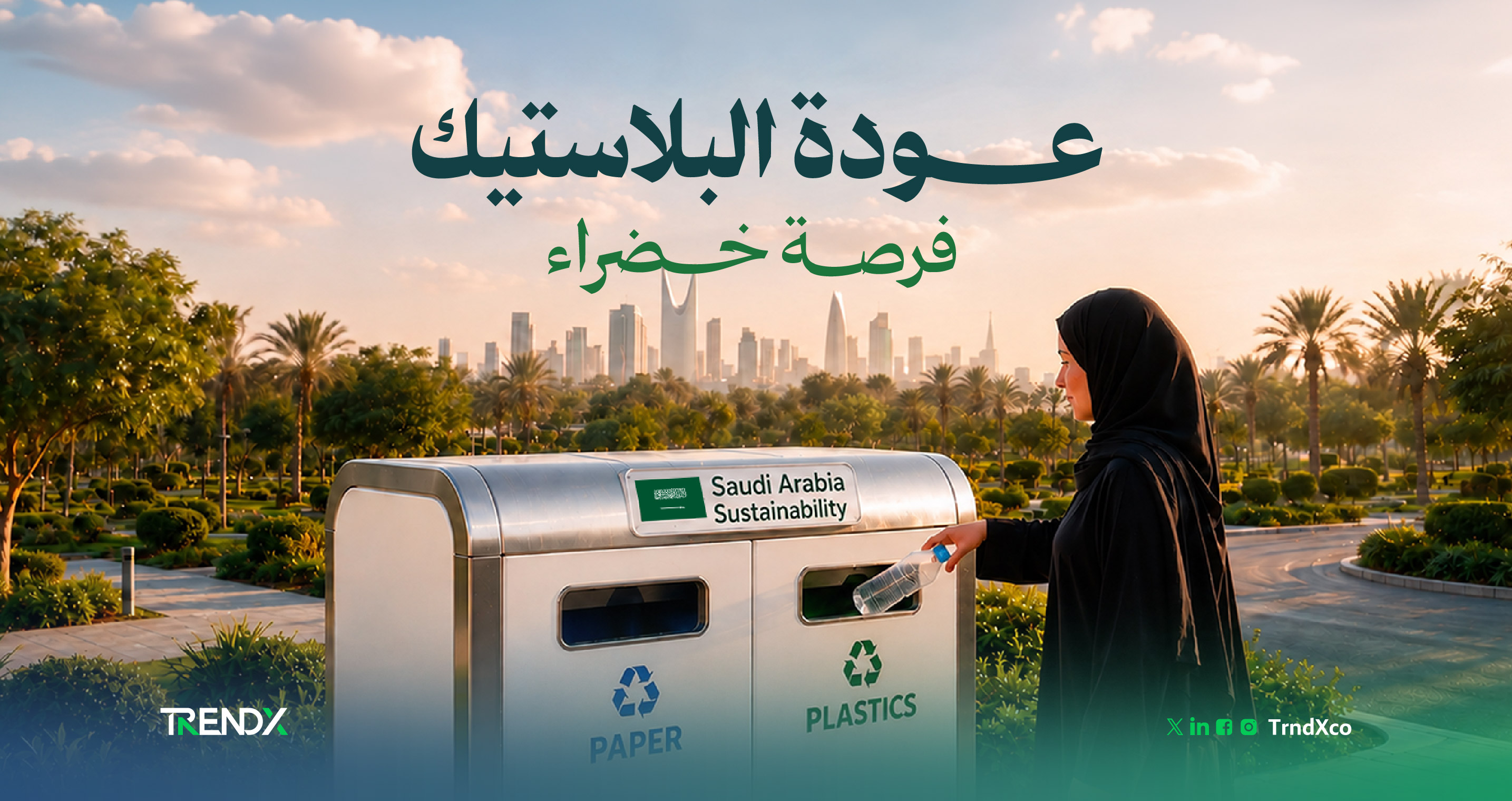 إعادة تدوير البلاستيك.. استثمار في كل طن