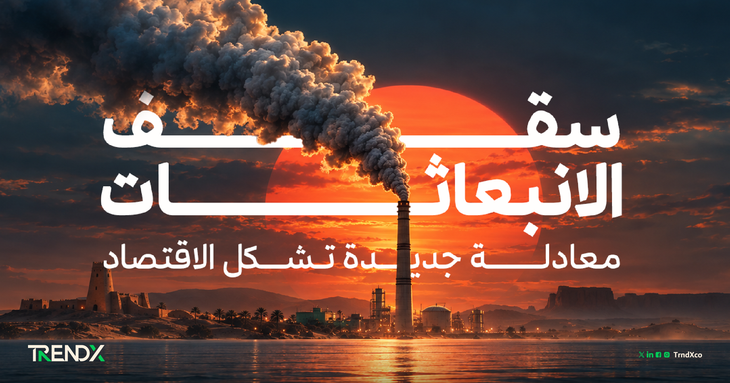 سقف الانبعاثات.. كيف يعيد خفض الكربون رسم الاقتصاد السعودي؟